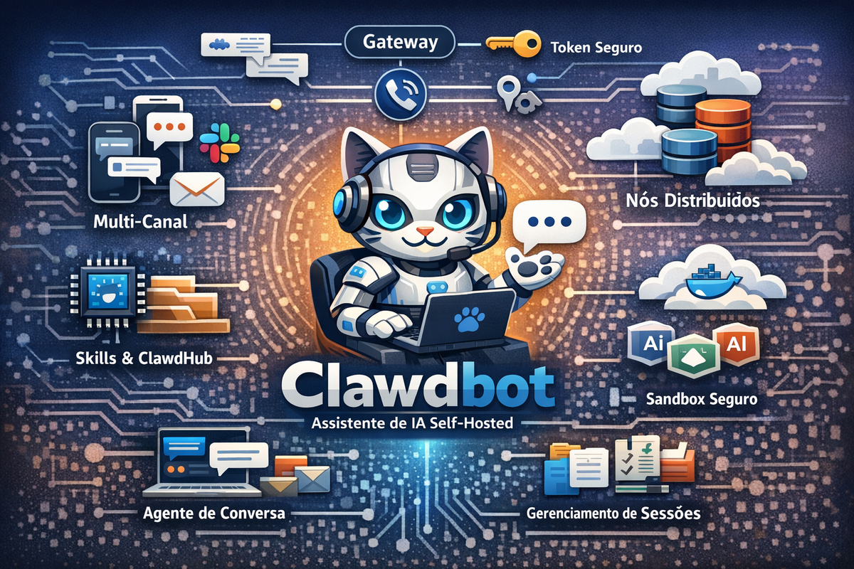 Clawdbot: o assistente pessoal de IA que você roda nos seus próprios dispositivos