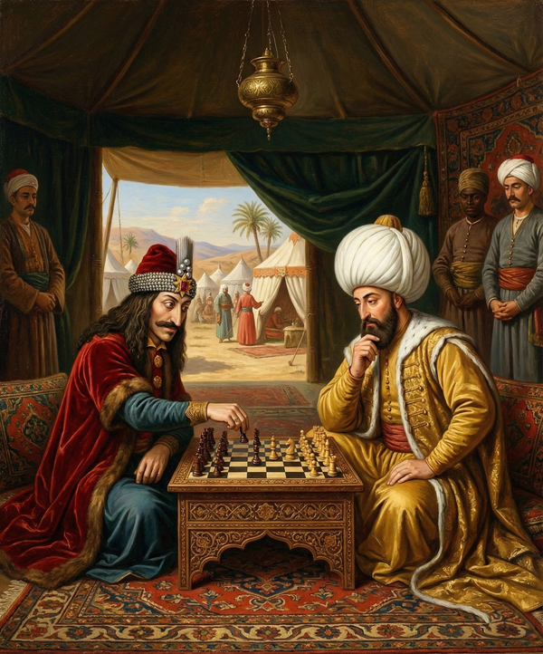 Os Príncipes Reféns: quando Vlad Țepeș virou “garantia” nas mãos de Murad II